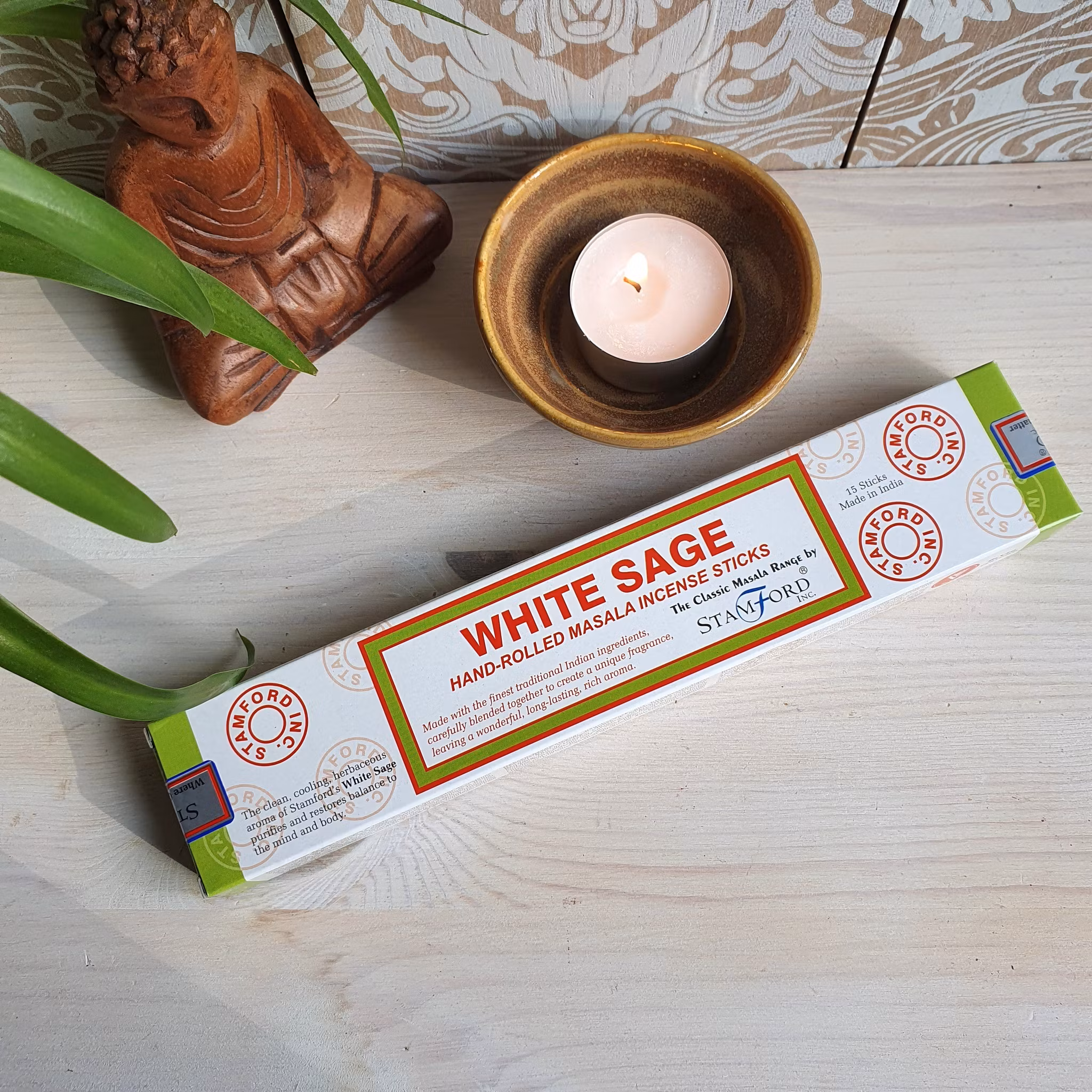 Rökelse Stamford Masala White Sage