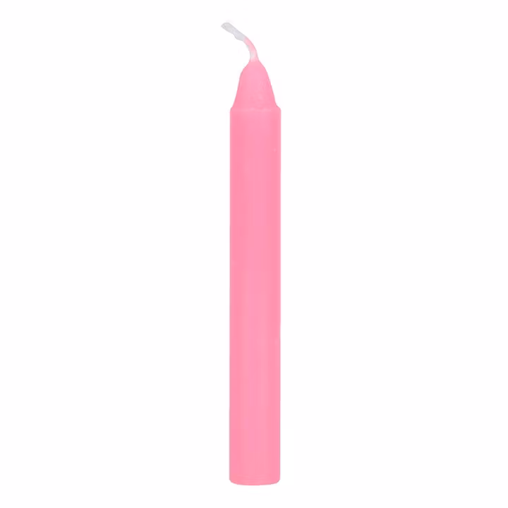 Spell Candles /Affirmationsljus rosa 1 st