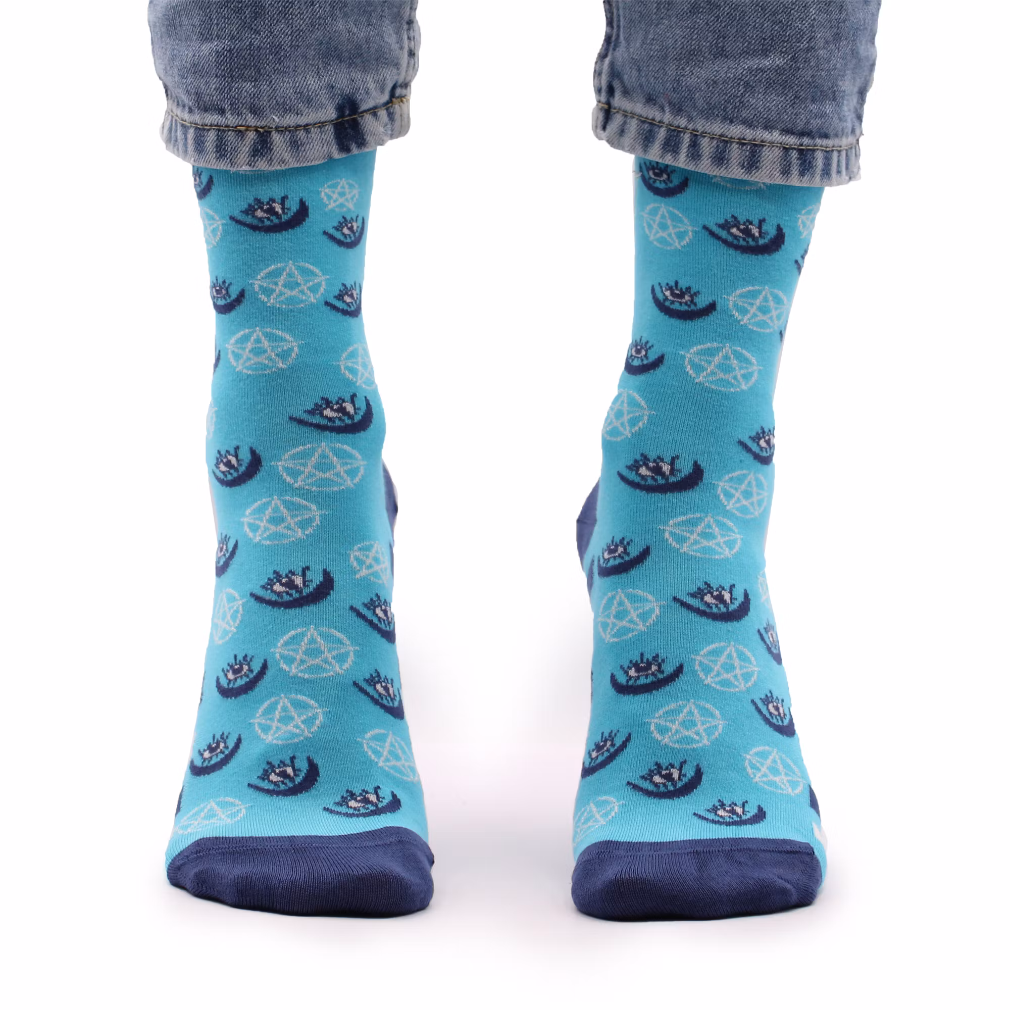 Strumpor Hop Hare, Pentagram and Evil Eye 36-39 Bambustrumpor
