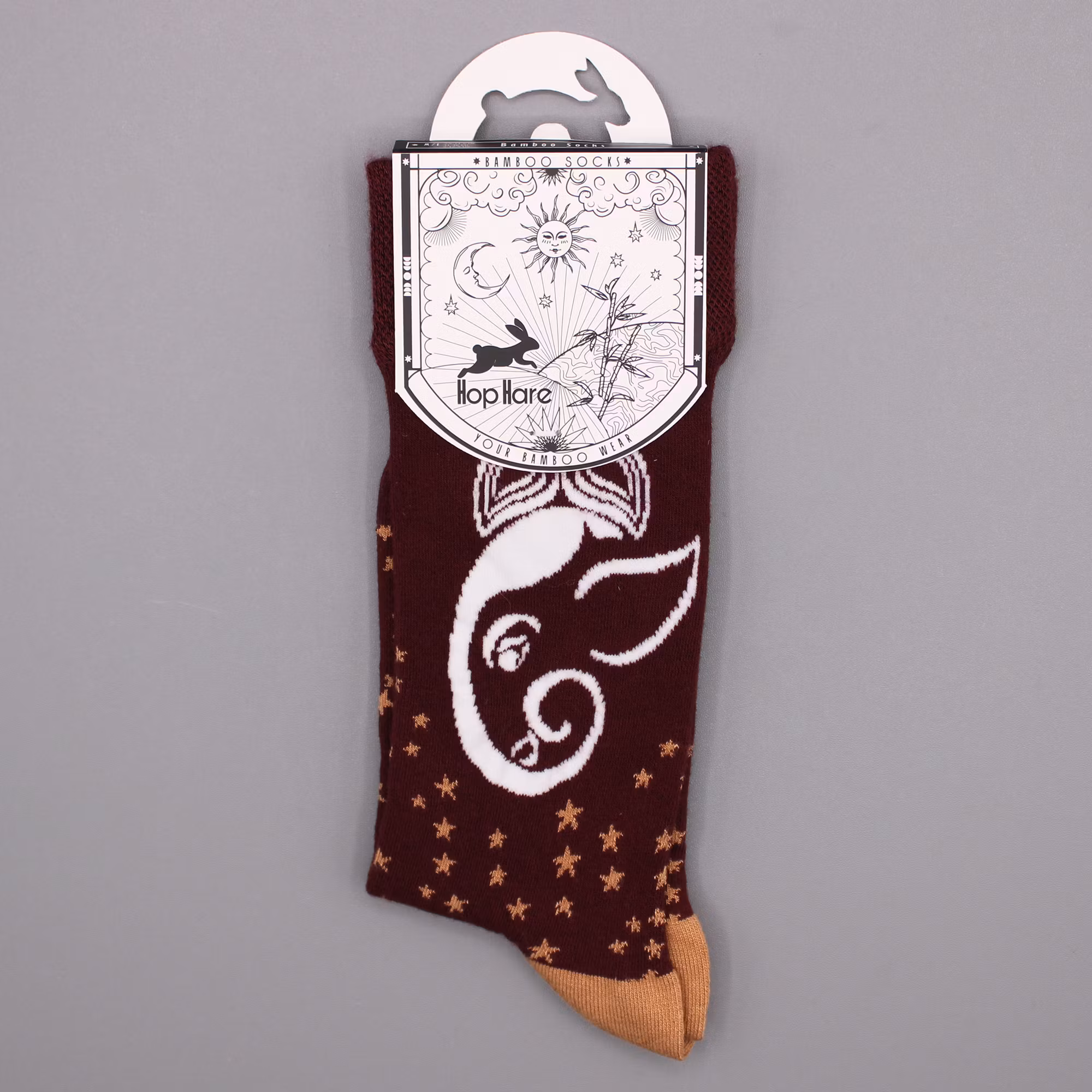 Strumpor Hop Hare, Ganesha stl 36-39 Bambustrumpor