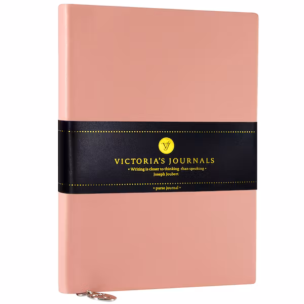 Anteckningsbok Linjerad Victoria`s Journals 19x25 cm Rosa