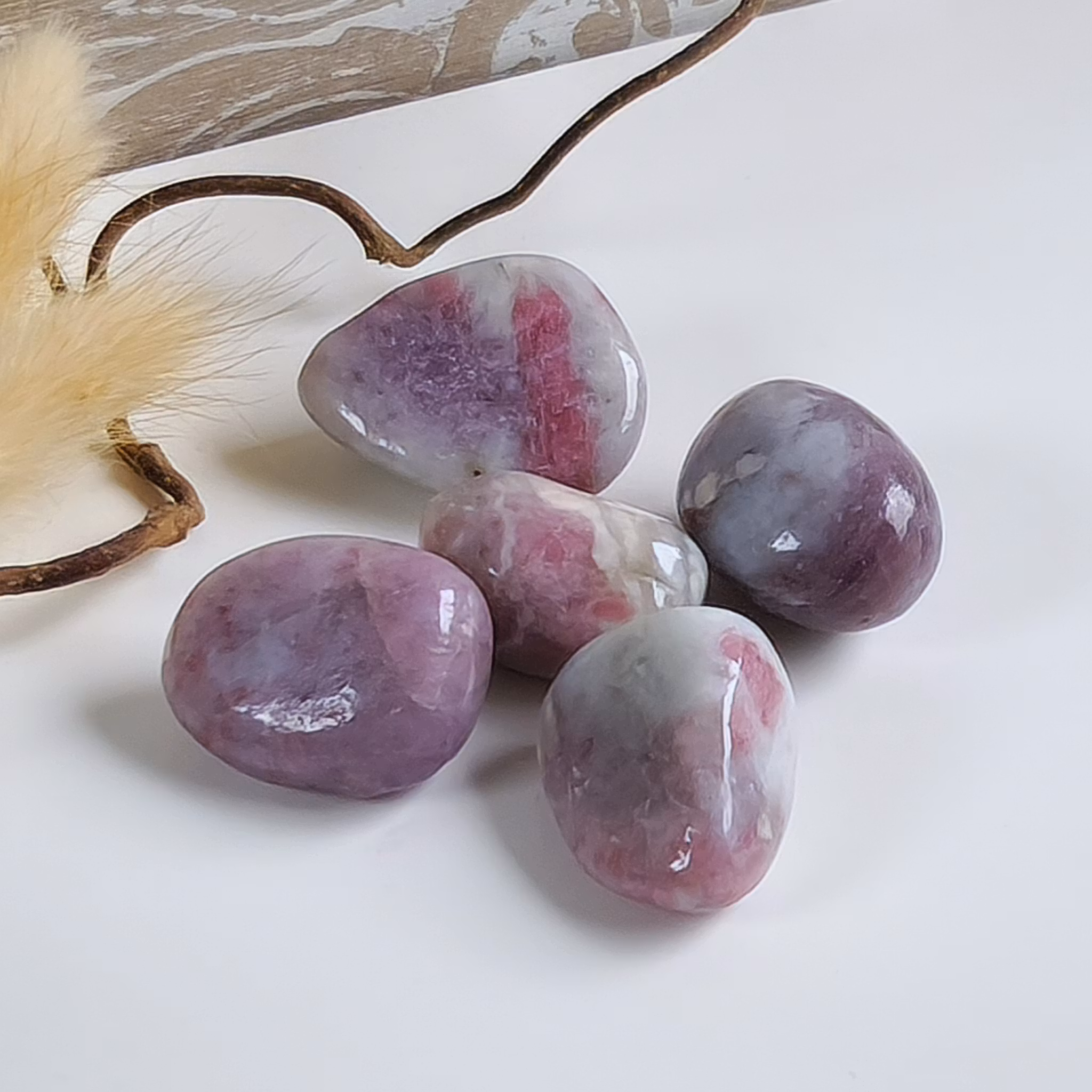 Trumlad Rubellite, 10-15 g S. Vi väljer