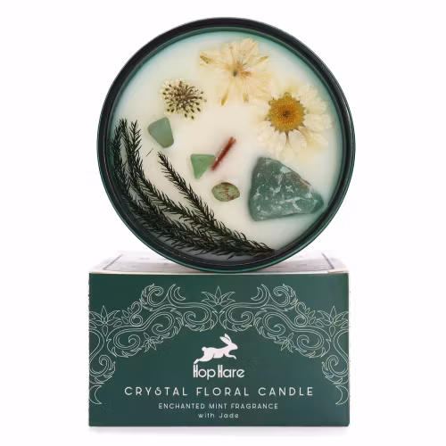 Doftljus Affirmationsljus Mint och Jade. The Magician