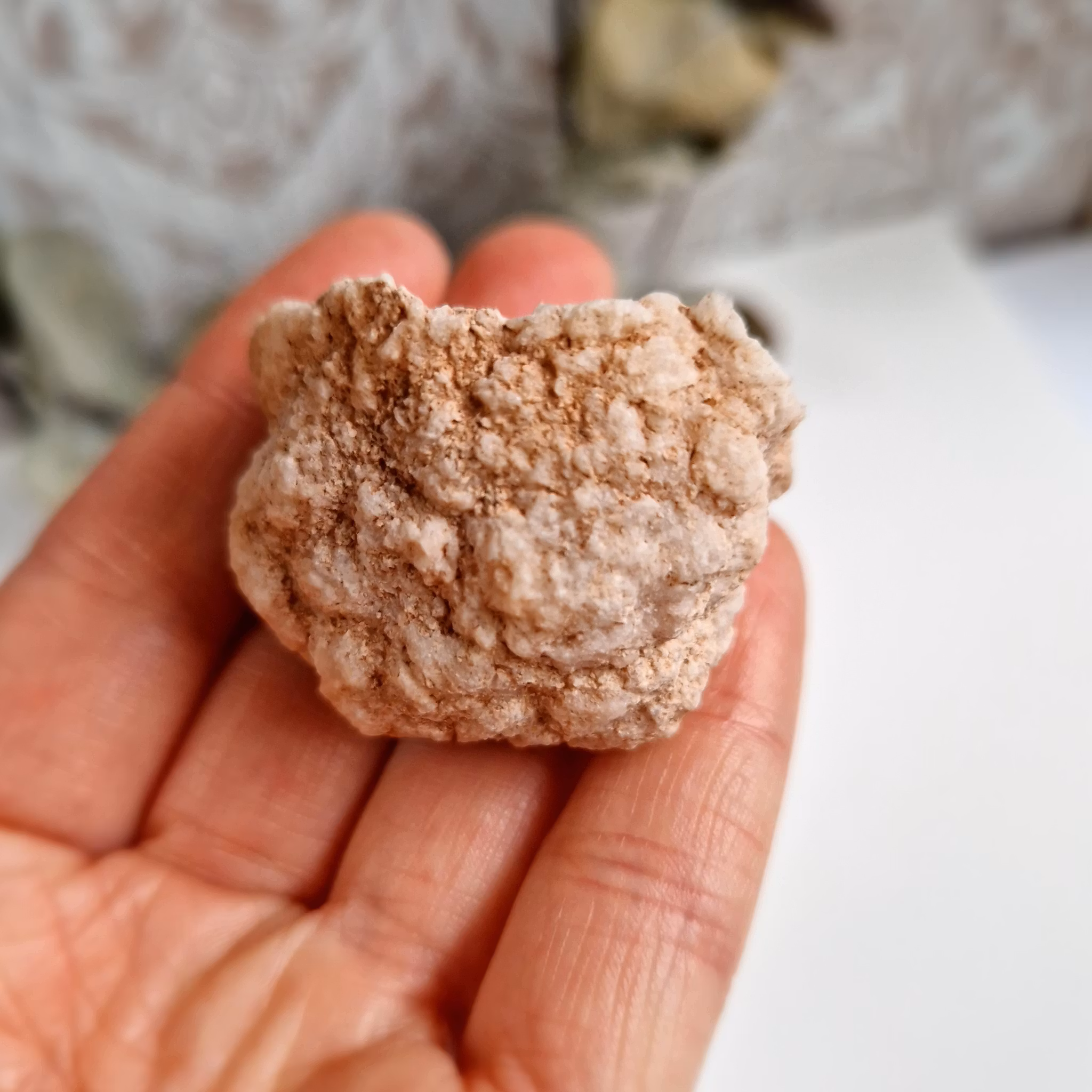 Geod av Rosa Ametist 44 g, detta ex