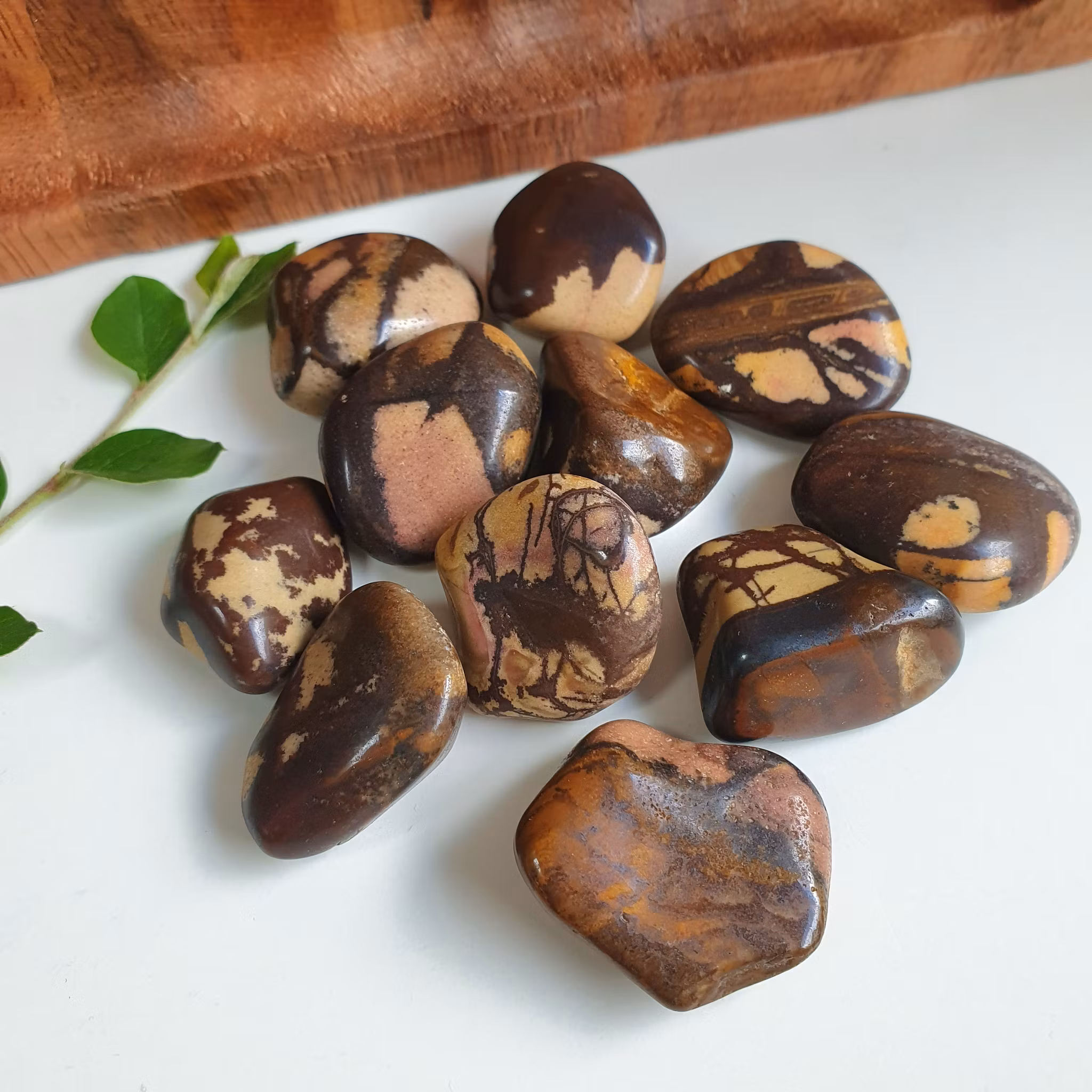 Trumlad Nguni Jaspis,10-15 g S