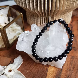 Armband Snöflingeobsidian 17 cm