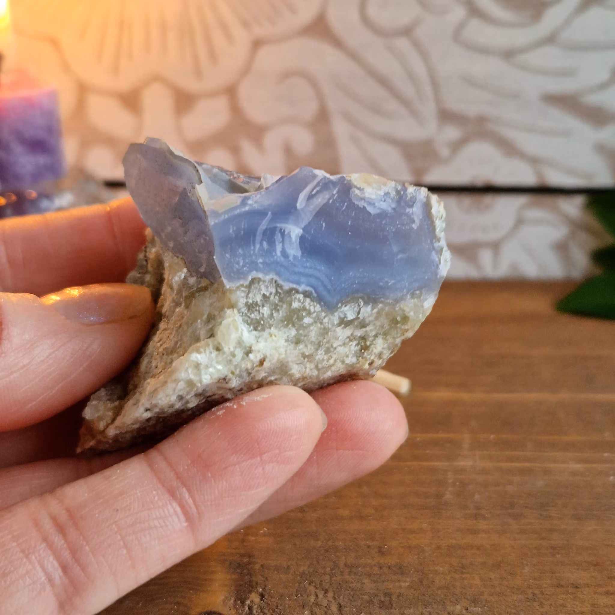 Rå blå Bandagat 65 g. Detta ex