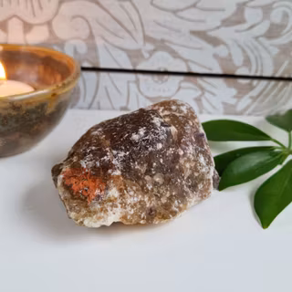 Rå Gul Fluorit, 178 g. Detta ex.