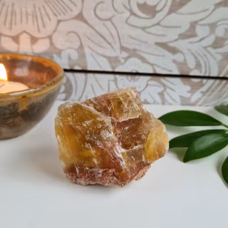 Rå Gul Fluorit, 97g. Detta ex.