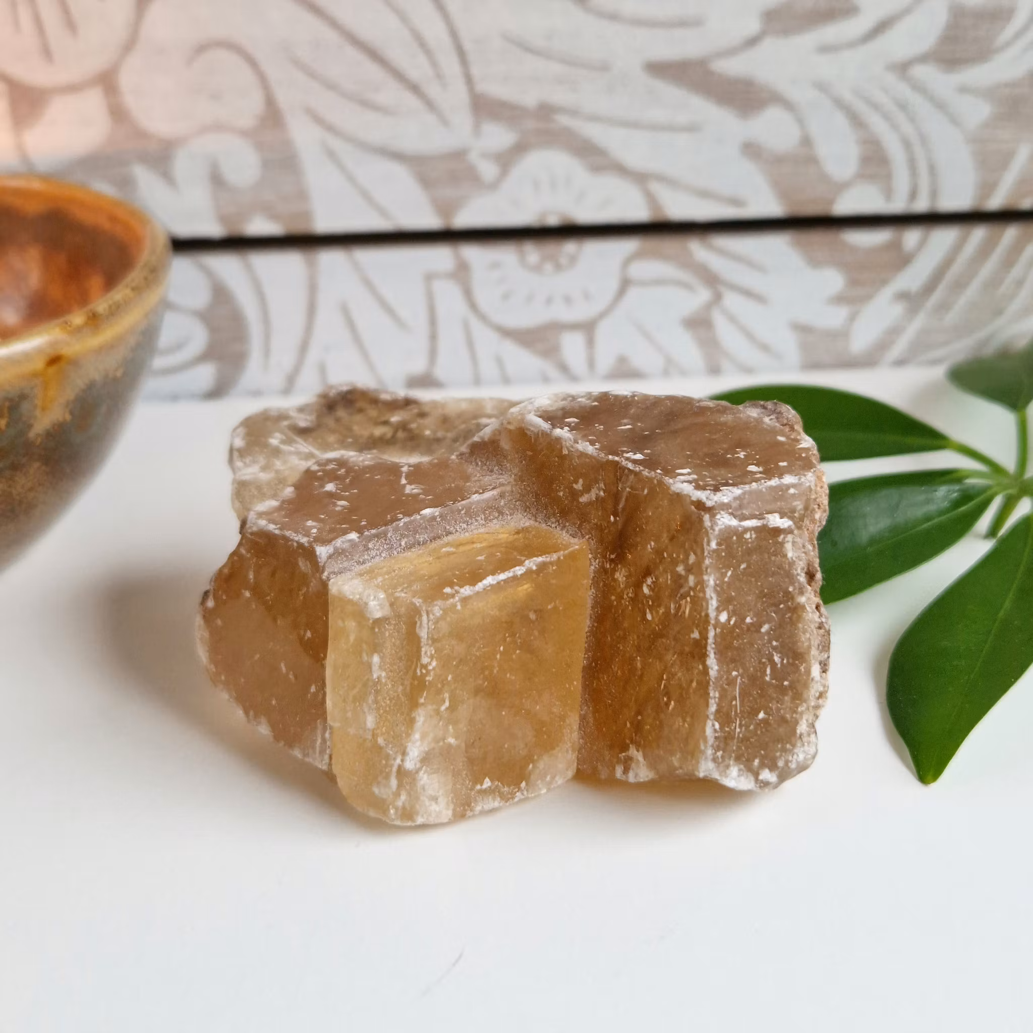 Rå Honungskalcit 125 g. Detta ex