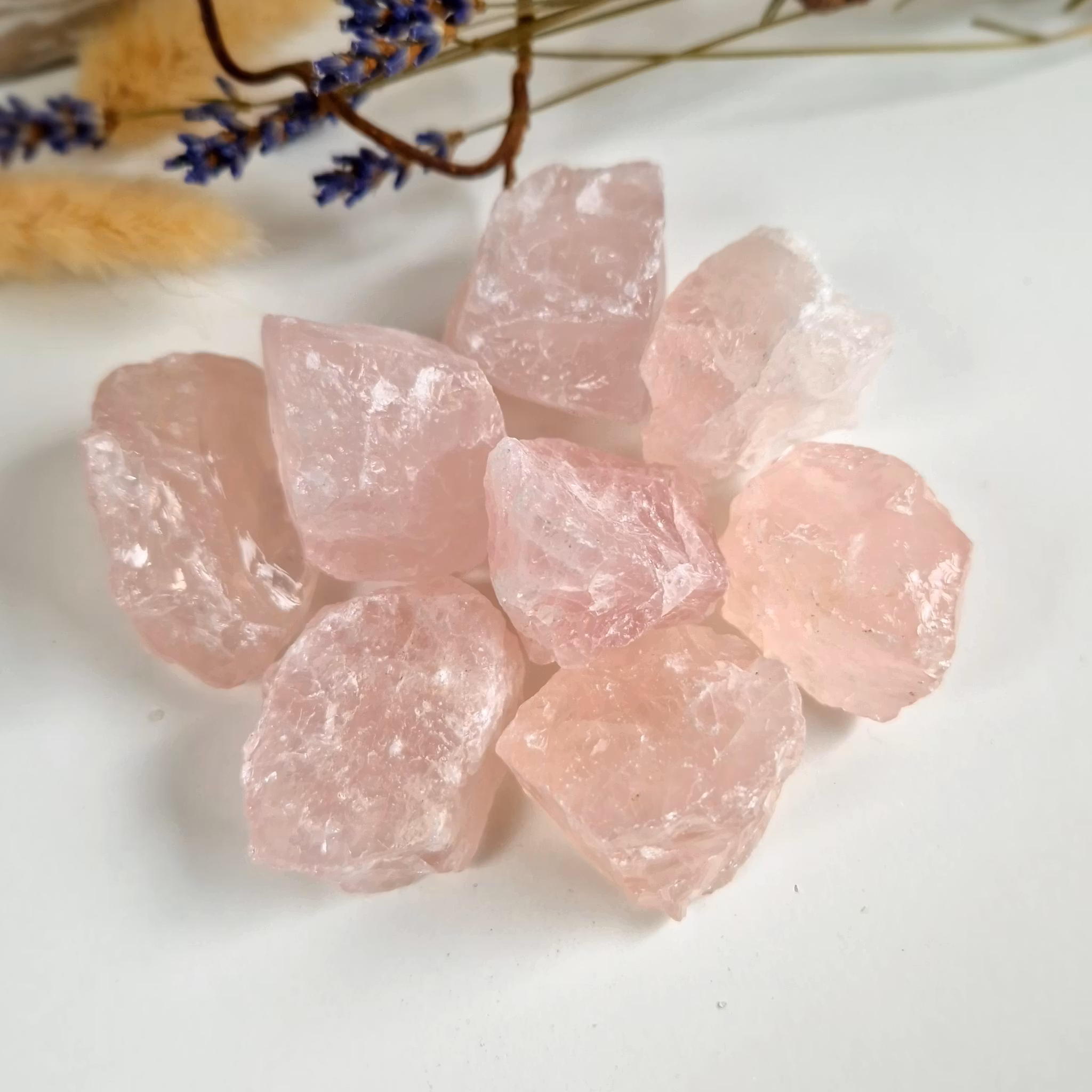 Rå Rosenkvarts 24-31 g L