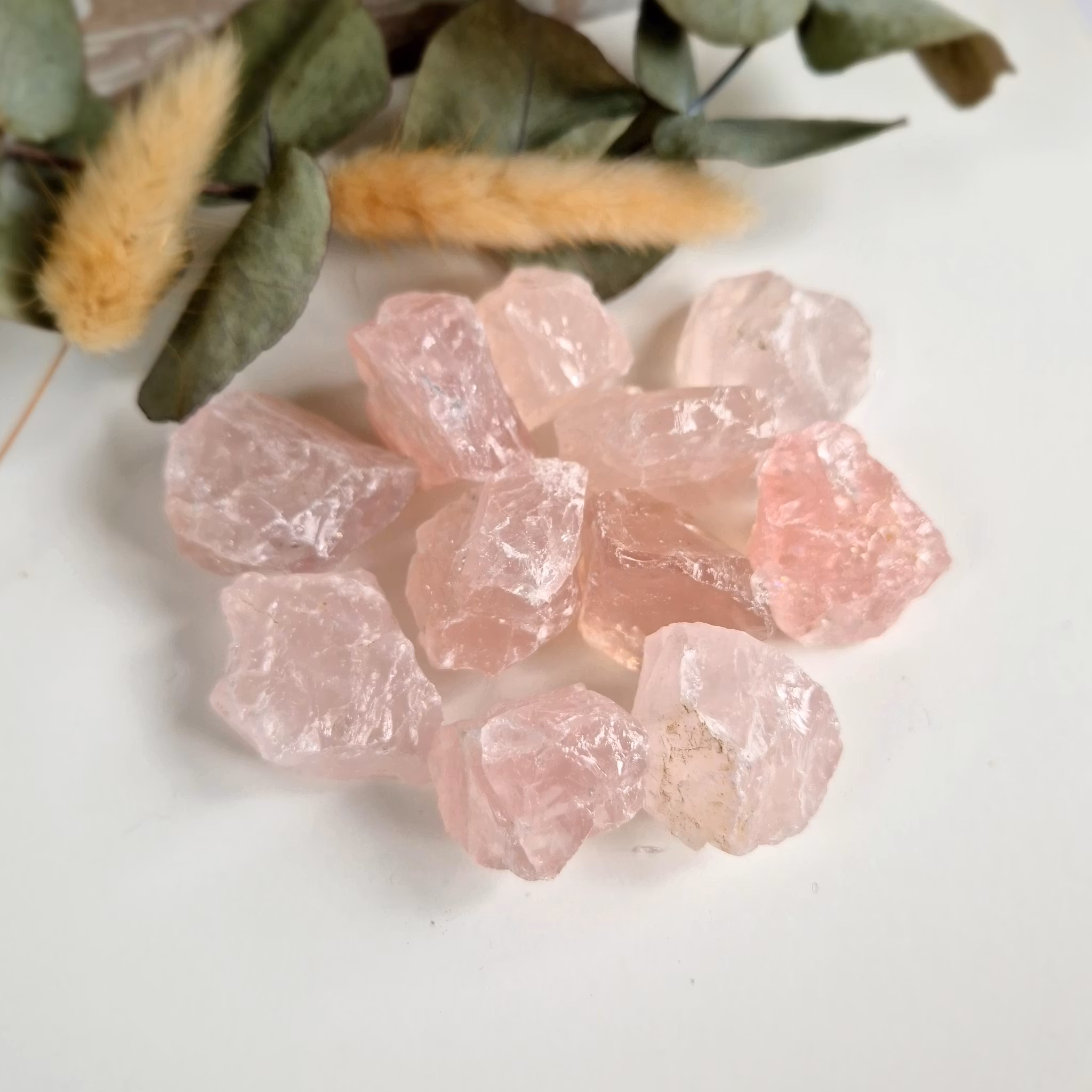 Rå Rosenkvarts 16-23 g M