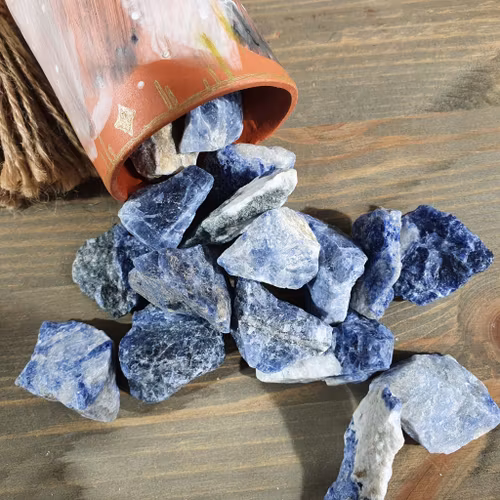 Rå Sodalit 10-15 g S