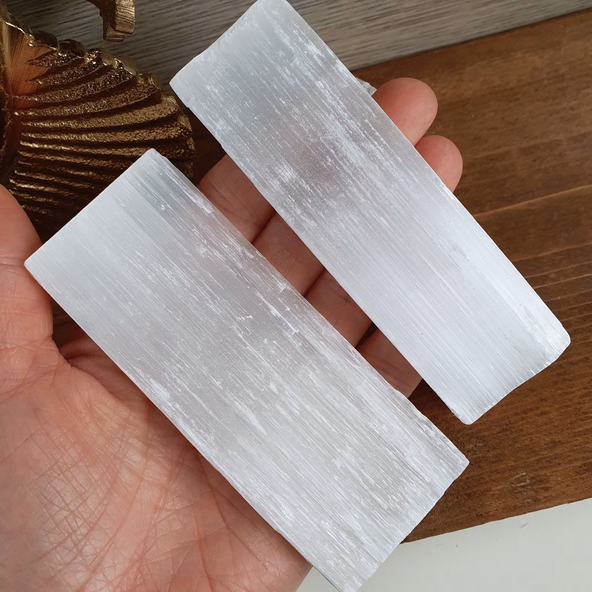 Rå stav av Selenit 140-160 g