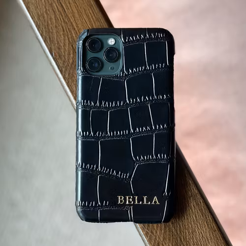 Black Croc Case