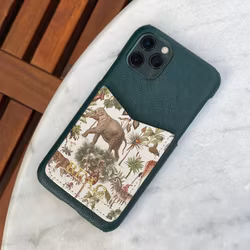 Jungle - Telefoonhoesje met kaarthouder