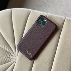 Brown Saffiano case