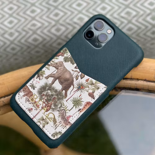 Jungle - Telefoonhoesje met kaarthouder