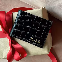 Black Croc - Portemonnee