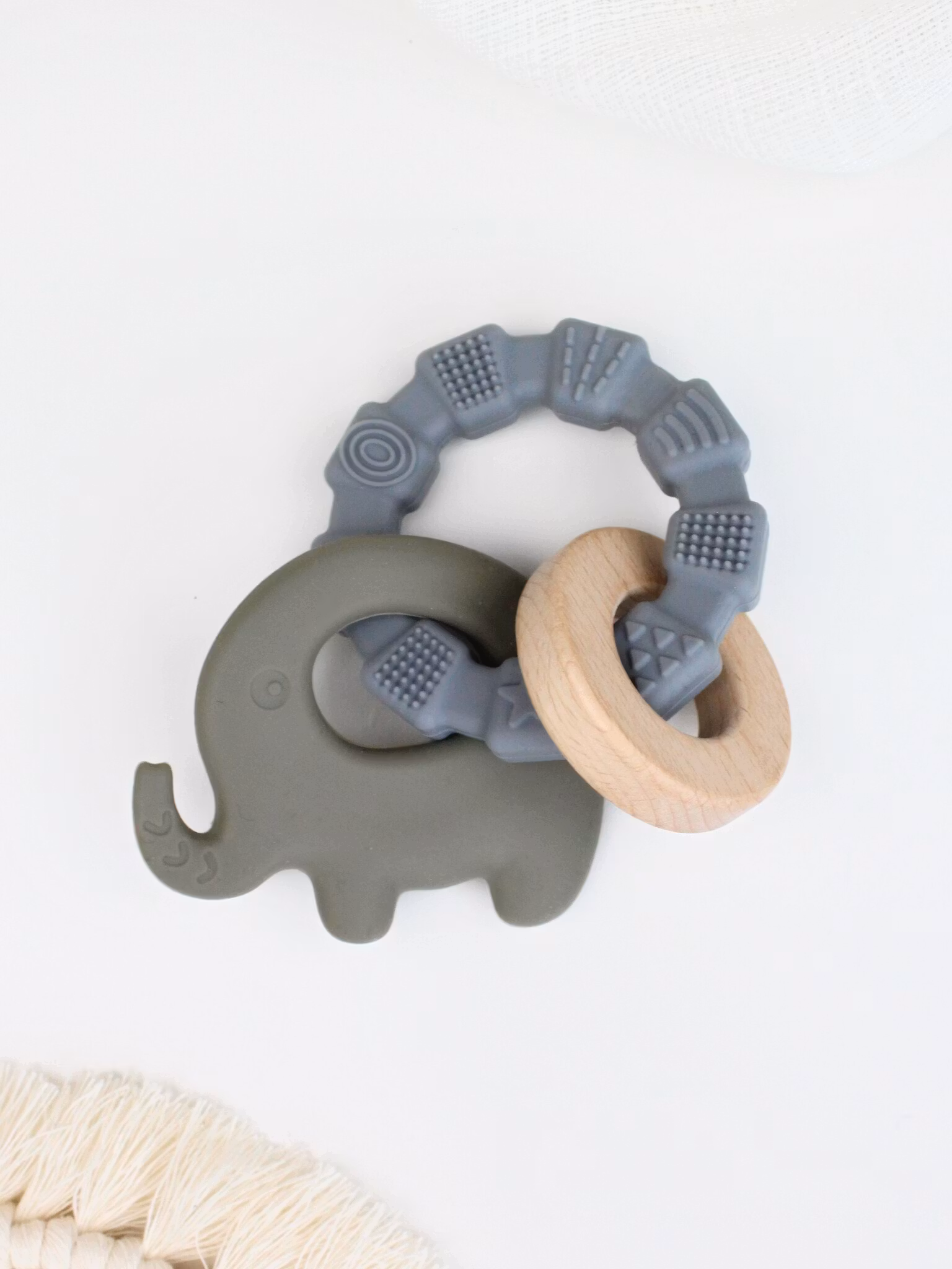 Bitleksak Grå Elefant
