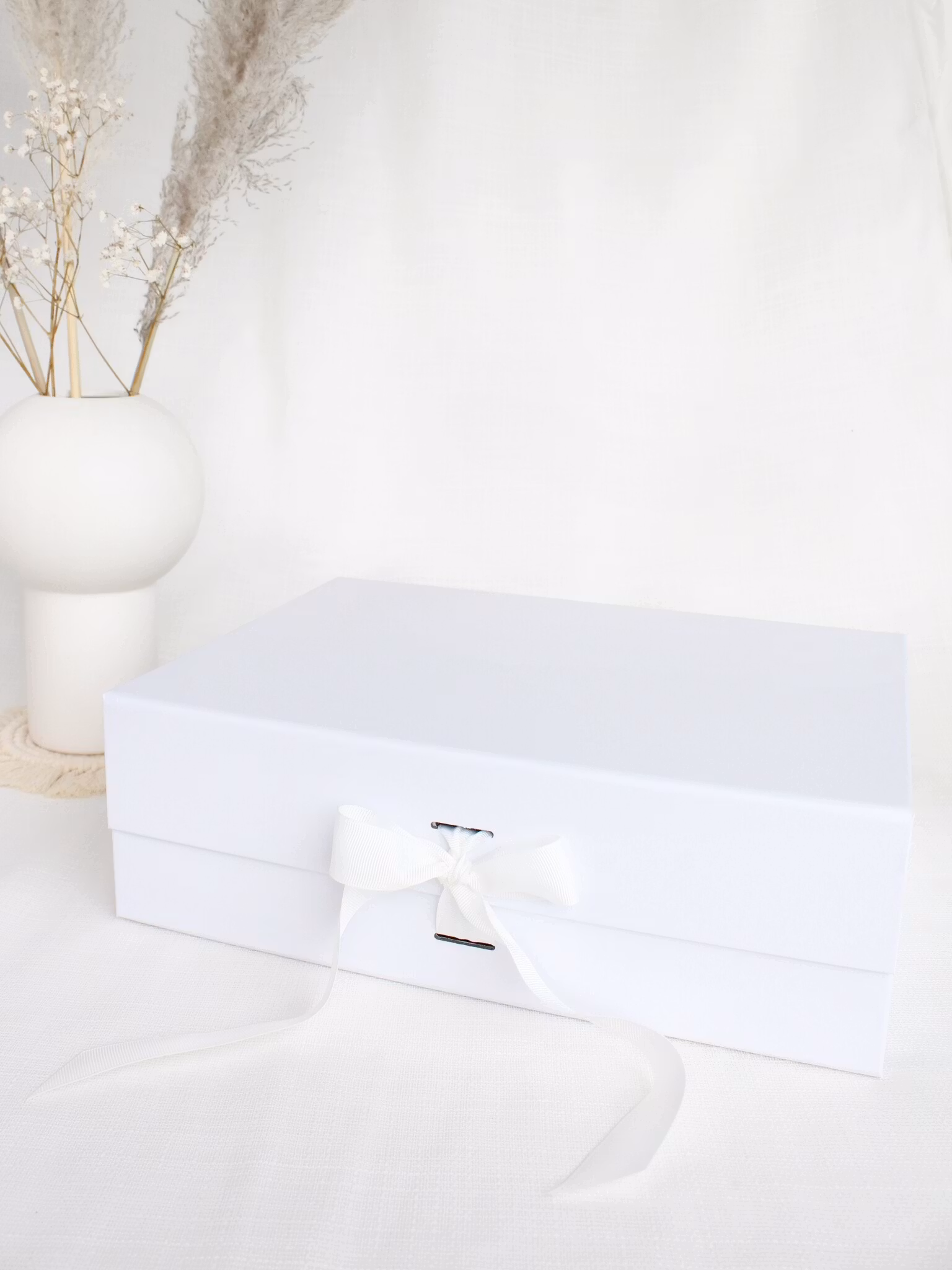 Personlig Presentbox LARGE, Vit