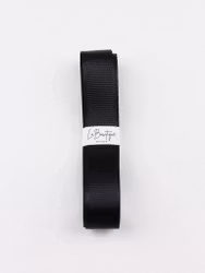 Satinband 15mm, Svart