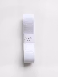 Satinband 15mm, Vit