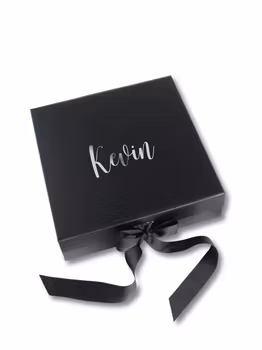 Personlig Presentbox SMALL, Svart