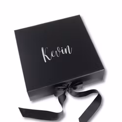 Personlig Presentbox SMALL, Svart