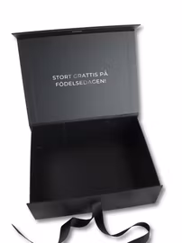 Personlig Presentbox LARGE, Svart