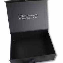 Personlig Presentbox LARGE, Svart