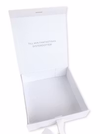 Personlig Presentbox LARGE, Vit