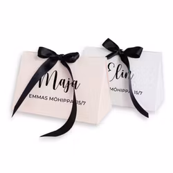 Presentkartong med namntryck