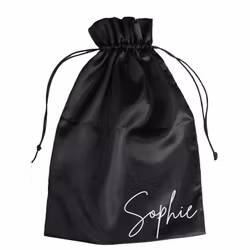 Satinpåse Large med text