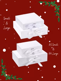 Presentbox God Jul, med namntryck