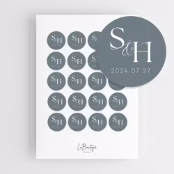 Bröllopsetiketter, Höst-& Vinterfärger