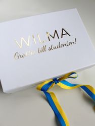 Presentbox Grattis till studenten!