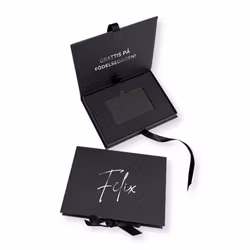 Presentbox för presentkort, Svart