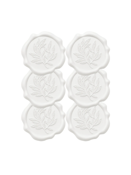 Vaxsigill 6-pack, Vit