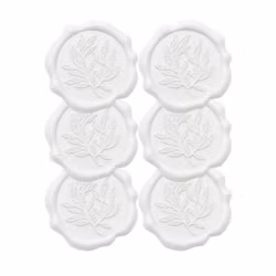 Vaxsigill 6-pack, Vit