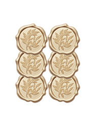 Vaxsigill 6-pack, Guld