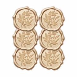 Vaxsigill 6-pack, Guld