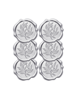 Vaxsigill 6-pack, Silver