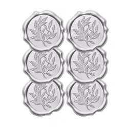 Vaxsigill 6-pack, Silver