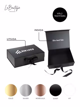 Företagsboxar Flerpack, Svart