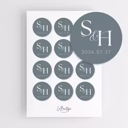 Bröllopsetiketter, Höst-& Vinterfärger