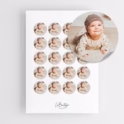 Babyetiketter, Eget foto