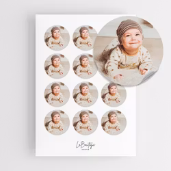 Babyetiketter, Eget foto