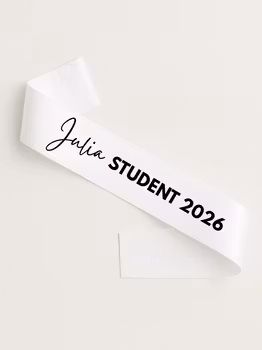 Ordensband namntryck, Student 2026