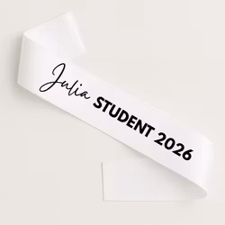 Ordensband namntryck, Student 2026